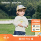 巴拉巴拉（BALABALA）童裝兒童t恤男童短袖女童上衣2025夏季寶寶內搭衣服速干秋長(cháng)袖 本白10101 -208325100218 110