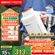 摩飛電器（Morphyrichards）電熱水壺 便攜式燒水壺 家用戶(hù)外旅行1L大容量雙層304不銹鋼保溫防燙旅行電水壺電熱水杯MR6061白