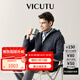 威可多（VICUTU）男士城市輕戶外【破風(fēng)者二代】秋冬休閑夾克戶外外套男友七夕禮物 深海藍(lán) XL