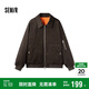 森馬棉服男燈芯絨肌理感冬季飛行員外套夾克oversize109724112108