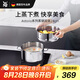 WMF德國福騰寶湯鍋蒸鍋一鍋多用Astoria雙層湯蒸鍋24cm廚房好物