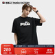 FILA 斐樂官方大熊貓短袖T恤情侶2025秋半袖寬松純棉運動上衣男女同款