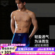 阿瑞娜arena及膝游泳褲速干抗氯防尷尬訓(xùn)練專業(yè)高彈AS5SWZ20M 藏青2XL