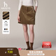 哈吉斯（HAZZYS）女裝 秋季女士【PHIZ系列】復(fù)古風(fēng)燈芯絨A型短裙女 米色BI S (155/68A 36)