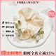 卡瑪倫（KAMALUN）鈴蘭花頭繩女高級感森系皮筋蝴蝶結大腸發(fā)圈小清新頭花頭飾送女友 鈴蘭花蝴蝶結大腸圈+品牌禮盒