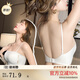 多情貓抹胸內(nèi)衣女聚攏收副乳防下垂美背防走光夏季涼感無(wú)鋼圈無(wú)痕文胸罩 香檳單件 M （34AB/90-105斤） 厚1.8cm