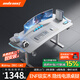 andaseaT安德斯特升降電腦桌寒冰戰(zhàn)士Max 實木電競桌電動家用桌子臺式書桌 白色丨帶燈 桌板尺寸180*82cm【雙電機】