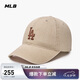 MLB帽子男女情侶張凌赫明星同款軟頂棒球帽鴨舌帽3ACPVV14N-07BGL-F