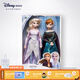 迪士尼（Disney）冰雪奇緣唱歌娃娃艾莎安娜公主玩偶女孩玩具兒童生日禮物禮盒 冰雪奇緣2加冕版
