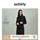 歐時力OCIRLY 連衣裙兩件套裝女條紋西裝小黑裙氣質(zhì)2025春夏新款 黑色 M