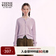 Teenie Weenie小熊針織開衫女2025年春夏新款時(shí)髦多巴胺薄款針織毛衣外套空調(diào)衫