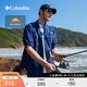 Columbia哥倫比亞戶外2025秋男女釣魚(yú)系列UPF50防曬寬松襯衫FJ7048 468 男女同款 M (175/96A)