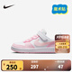 NIKE 耐克男女童休閑板鞋COURT BOROUGH魔術(shù)貼易穿脫兒童運(yùn)動(dòng)童鞋低幫 DV5457-105 35 【建議腳長(zhǎng)22cm】
