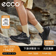 愛(ài)步（ECCO）運動(dòng)鞋男 網(wǎng)面透氣緩震戶(hù)外休閑登山徒步鞋 奧途824254 黑色42