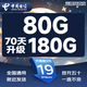 中國電信流量卡星卡手機卡電話卡純上網(wǎng)全國通用低月租電信流量不限速4G5G流量無合約 電信爆款卡|19元180G+首免+就近發(fā)貨