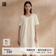 播氣質(zhì)花苞裙女商場(chǎng)同款小個(gè)子中長(cháng)款小眾設計感連衣裙BDR2LD1691 W40本白 XS