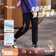 安踏兒童褲子女大童2025秋季運(yùn)動(dòng)舒適針織運(yùn)動(dòng)長(zhǎng)褲A62537705