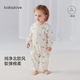 babylove嬰兒連體衣春秋季加厚哈衣爬服男女寶寶簡(jiǎn)約保暖衣服雪林松語(yǔ) 雪林松語(yǔ) 80cm