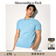 ABERCROMBIE & FITCH【經(jīng)典小麋鹿】男裝25夏季美式通勤POLO衫短袖T恤KI124-5182 天藍(lán)色 L (180/108A)