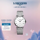 浪琴（LONGINES）瑞士手表 嘉嵐系列 機械鋼帶男表 L49084116 