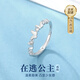 黛茗925純銀戒指女素圈單戒開(kāi)口2025新款生日七夕情人節禮物女友老婆 【在逃公主】蝴蝶戒指+證書(shū)