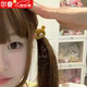 壹號鳳超可愛(ài)輕松熊發(fā)繩 熊哥熊妹頭繩少女心雙馬尾皮筋彈力發(fā)圈發(fā)飾女 咖色熊一個(gè)裝