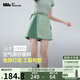 蕉下（beneunder）速干工裝短褲裙DR23024女輕薄半身裙運動短褲木野綠L