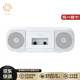 東芝（TOSHIBA）【日本直郵】簡(jiǎn)約小巧CD磁帶收音機盒式錄音機  4種音質(zhì)模式 立體聲 支持麥克風(fēng) TY-CDS9-W【24款插電式需變壓器】 默認1