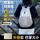 卡馳慕寧德國品質(zhì)登山背包旅行戶(hù)外雙肩包女旅游輕便折疊防潑水爬山書(shū)包 卡其色[折疊便攜防潑水抗撕裂] 20-35升