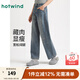 熱風(fēng)女士九分牛仔褲2025年秋季新款復古廓形設計感寬松直筒牛仔長(cháng)褲子 06蘭色 (預售9.22發(fā)貨) 26