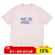 Crying center 哭喊中心千禧復古粉色T恤寬松圓領(lǐng) 索羅娜面料 街舞跳舞速干衣穿搭 海鹽粉 M