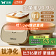 雙槍（Suncha）鈦健康不銹鋼飯盒學(xué)生上班族可微波爐餐盒比316好1.5L配保溫袋