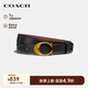 蔻馳（COACH）【品牌直供】女士皮質(zhì)黑色腰帶F83960B4FD7-M