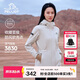 伯希和（Pelliot）沖鋒軟殼衣秋冬防風(fēng)衣防潑水收腰女士外套休閑登山服12330602白L