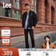 Lee【張凌赫代言】中腰錐形日常顯瘦經(jīng)典五袋款男牛仔褲休閑潮流 黑色(731舒適錐形版型） 32 (140-150斤可選)