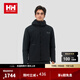 海麗漢森h(huán)h冬情侶款Collection M戶(hù)外休閑輕薄舒適P棉金標棉服 黑色-男 2XL