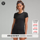 lululemon丨Swiftly Tech 女士運動(dòng)短袖 T 恤 2.0 *Race LW3DZBS 黑/黑 L /10