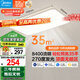 美的（Midea）客廳大燈led吸頂燈臥室燈簡約現(xiàn)代餐廳燈具140瓦三色明軒A1包安裝