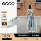 愛步（ECCO）七夕禮物 板鞋女 時尚百搭簡約經典平底鞋休閑板鞋女 柔酷430003 白色43000301007 37 （偏小，建議選大一碼）