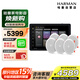 JBLC6ic音箱六只套裝Kmax10家庭影院卡拉OK隱形背景音樂播放系統(tǒng)Kmax10