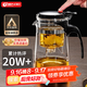 天喜（TIANXI） 玻璃茶壺耐熱茶具飄逸杯泡茶壺杯泡茶器泡茶壺茶水分離杯家居館
