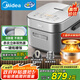 美的（Midea）純鈦0涂層低糖電飯煲3L電飯鍋家用2-3人赤炎炭火電磁IH雙熱源加熱小米粥鈦釜系列國家補貼CFB3066T