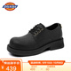 Dickies【明星同款】皮鞋休閑鞋復古英倫風(fēng)工裝鞋情侶款 黑色 41