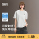 森馬（Semir）迪士尼短袖t恤女中長(cháng)款寬松圓領(lǐng)上衣25夏涼感打底衫109325100025