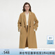 范思藍恩經(jīng)典戧駁領(lǐng)落肩西裝呢子大衣外套氣質(zhì)顯瘦中長(cháng)外套14217 金典駝 XS