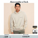 ABERCROMBIE & FITCH男裝25春季經(jīng)典LOGO毛圈布美式寬松長(cháng)袖套頭連帽衛衣KI122-5261 米黃色 M (180/100A)
