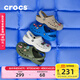 卡駱馳（CROCS）洞洞鞋貝雅男鞋女鞋輕便耐磨一腳蹬拖鞋休閑鞋|10126 軍綠色-309 44 (280mm)