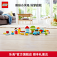 樂(lè)高（LEGO）積木 得寶DUPLO 早教玩具啟蒙拼裝玩具 寶寶男孩女孩生日禮物 10913 得寶中號(hào)繽紛桶