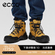 愛步（ECCO）登山鞋男 戶外運(yùn)動鞋徒步高幫鞋抓地耐磨 越野822434 黃色82243458277 42
