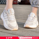 阿迪達(dá)斯（adidas）正品女鞋 夏季新款輕便透氣緩震耐磨跑步鞋運(yùn)動(dòng)休閑鞋顯高老爹鞋 白-Cloudfoam中底/ 36 (220mm)